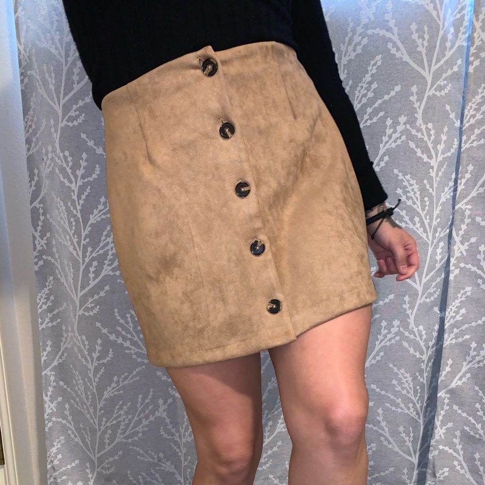 Tan Skirt